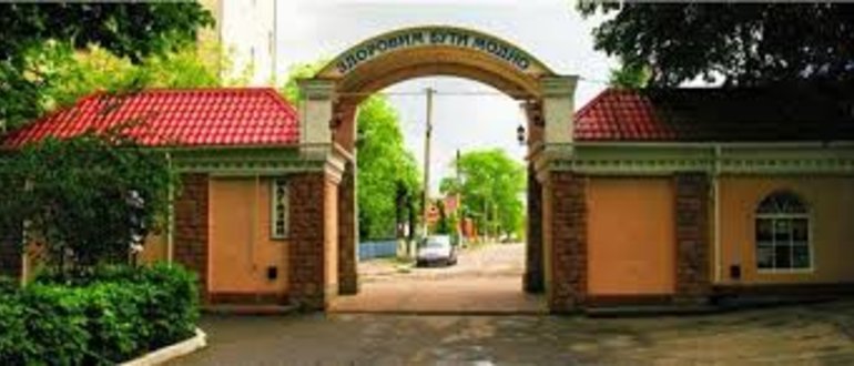 Фасад Санаторій "Авангард" / 