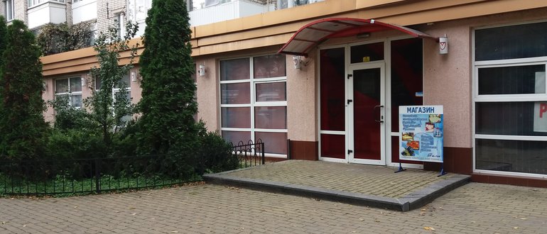 Фасад Магазин постільної білизни / 