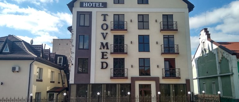 Фасад Готель "TOVMED" / 