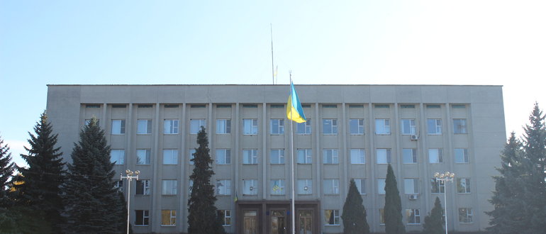 Фасад Тульчинська міська рада / 