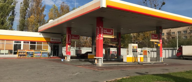 Фасад Shell / 