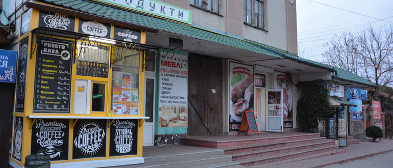 Фасад Premium coffee / 