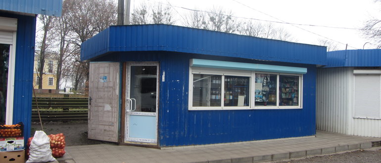 Фасад Продуктовий магазин / 