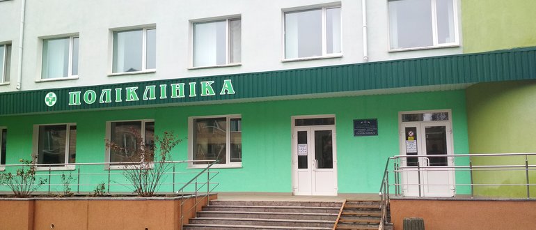Фасад Шаргородська районна центральна лікарня / 