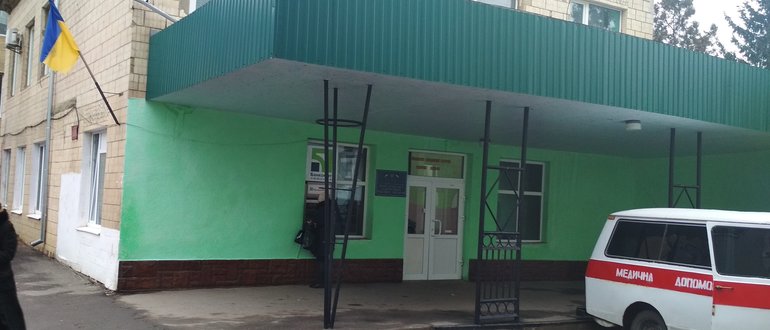 Фасад Шаргородський районний Центр первинної медико-санітарної допомоги / 